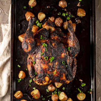 Whole Roasted Indian Chicken