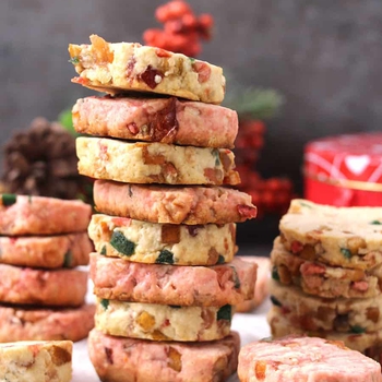 CANDIED FRUIT COOKIES | KARACHI BISCUITS