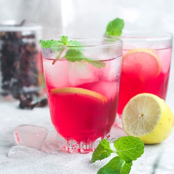 Hibiscus Iced Tea