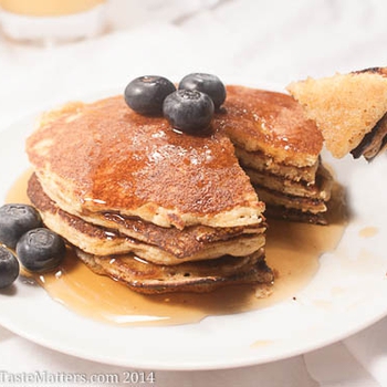 Lemon Ricotta Corncakes/Pancakes and a Gluten-free Mother’s Day Brunch Menu
