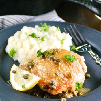 Low Carb Chicken Piccata