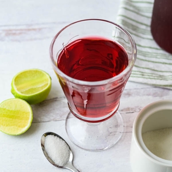 Cold Brew Hibiscus Tea