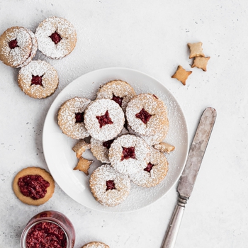 Paleo Linzer Cookies