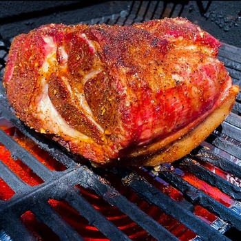 Tender Grilled Pork Butt