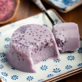 Purple Sweet Potato Tapioca Pudding