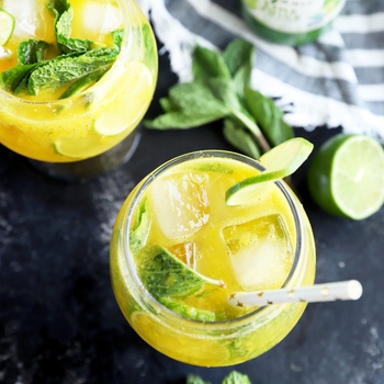 Mango Mojito Mocktail