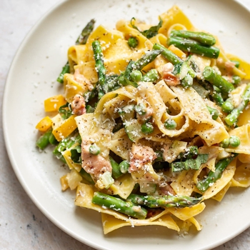 Creamy Pasta Primavera