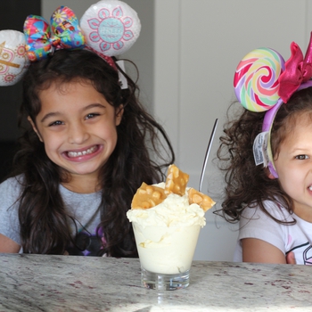 Disney Dole Whip With Macadamia Brittle