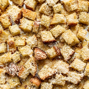 Easy Homemade Croutons (Garlic & Parmesan)