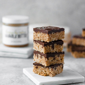 Granola Butter Rice Crispy Bars