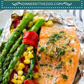 Salmon Foil Packets