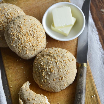 Paleo Low Carb Sandwich Bread Rolls (Keto Buns)