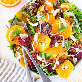 Citrus Salad with Dates & Pistachios