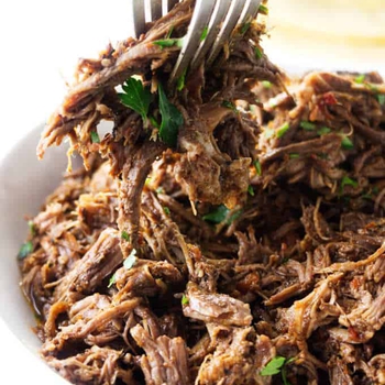 Instant Pot Shredded Beef (video)