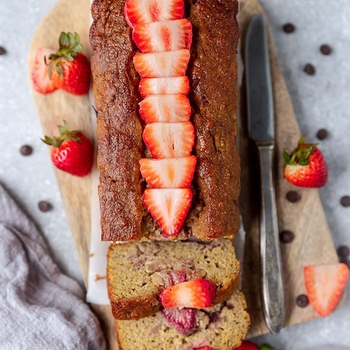 Strawberry Banana Bread