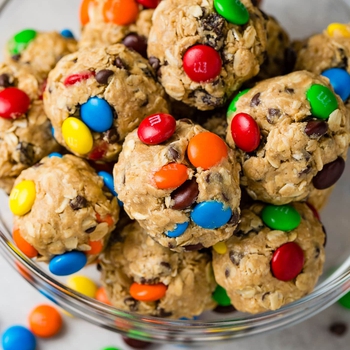 Protein Monster Cookie Peanut Butter Energy Balls