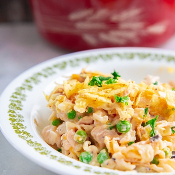 Classic Tuna Casserole with Noodles