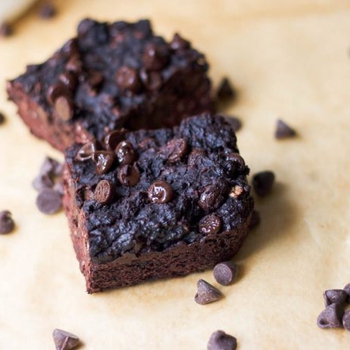 Black Bean Brownies (with coconut oil)