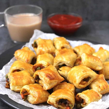 MINI VEG PUFFS | VEG PUFF BITES