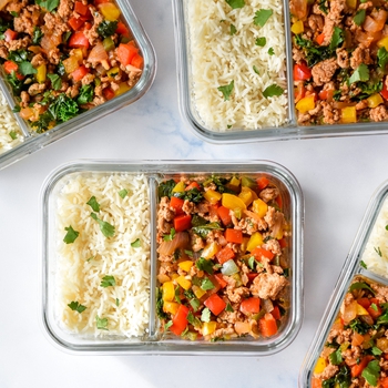 Chipotle Ground Turkey Skillet Meal Prep