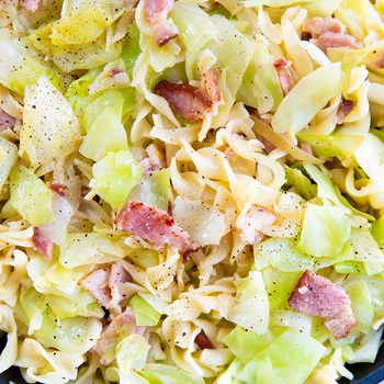 Haluski – Fried Cabbage and Noodles