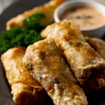 Crispy Southwest Egg Rolls (Baked or Fried)