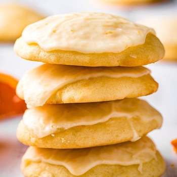 Iced Orange Cookies