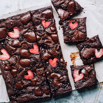 Strawberry Brownies