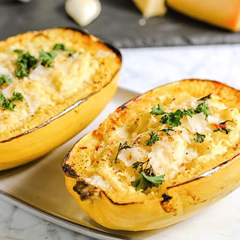 Spaghetti Squash Alfredo
