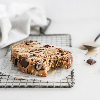 One Bowl Tahini Chocolate Chip Banana Bread
