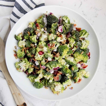 Broccoli Salad with Bacon