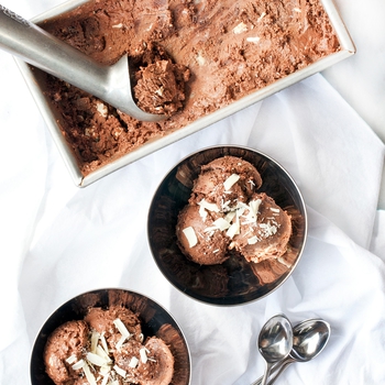 No Churn Triple Chocolate Ice Cream