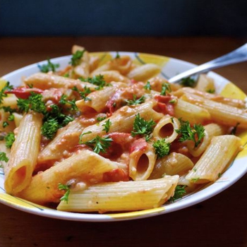 vegan penne alla vodka
