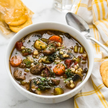 Classic Beef Barley Soup