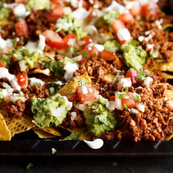 CRAZY Easy Loaded Homemade Nachos (vegan and gluten free options included!)