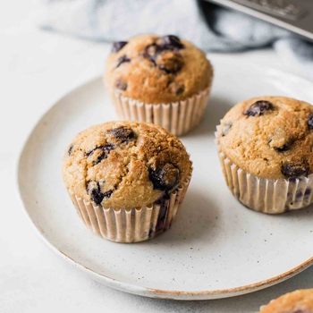 Blueberry Quinoa Muffins