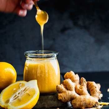 Ginger Lemon Honey Syrup (Natural Immune Booster)