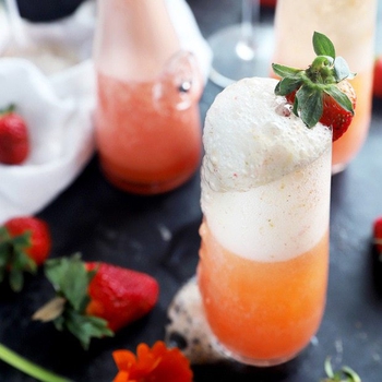 Strawberry Mimosa