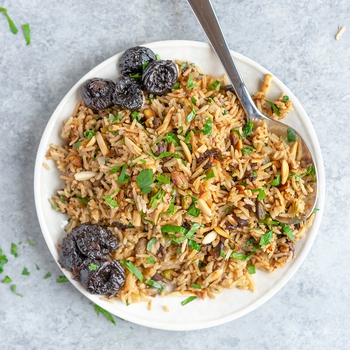 California Prune and Nut Rice Pilaf