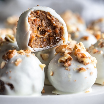 Gluten Free Carrot Cake Truffles