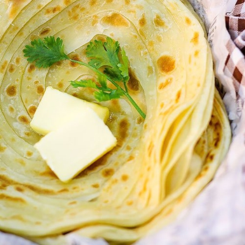 Paratha Kerala Paratha a Layered Flat Indian Bread