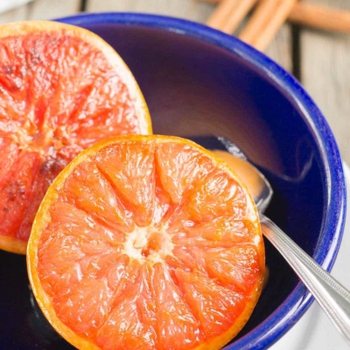 Ginger and Brown Sugar Broiled Grapefruit