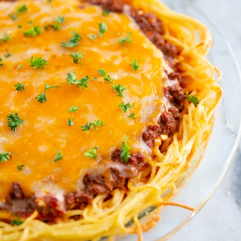 Classic Spaghetti Pie