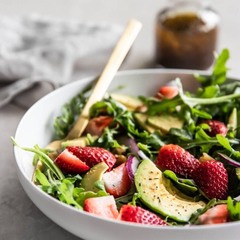Strawberry Arugula Salad