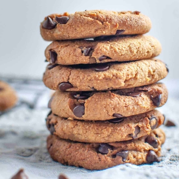 Chickpea Chocolate Chip Cookies