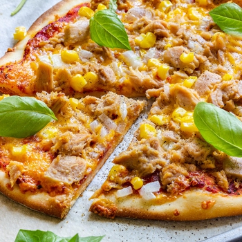 Homemade Tuna Pizza