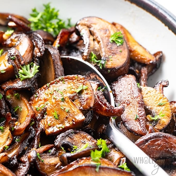 Sauteed Mushrooms in Garlic Butter