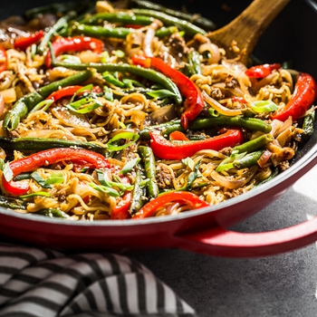 Easy Gluten Free Ramen Stir Fry
