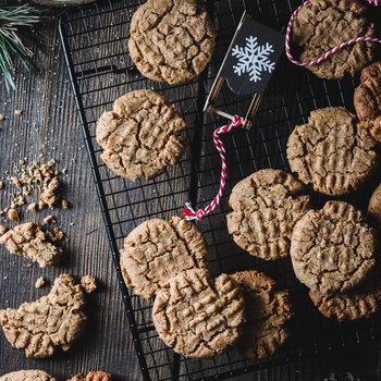 Chewy Almond Butter Cookies